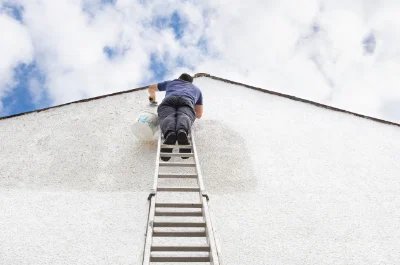 Peinture extérieure à Pîtres — façades et ravalement